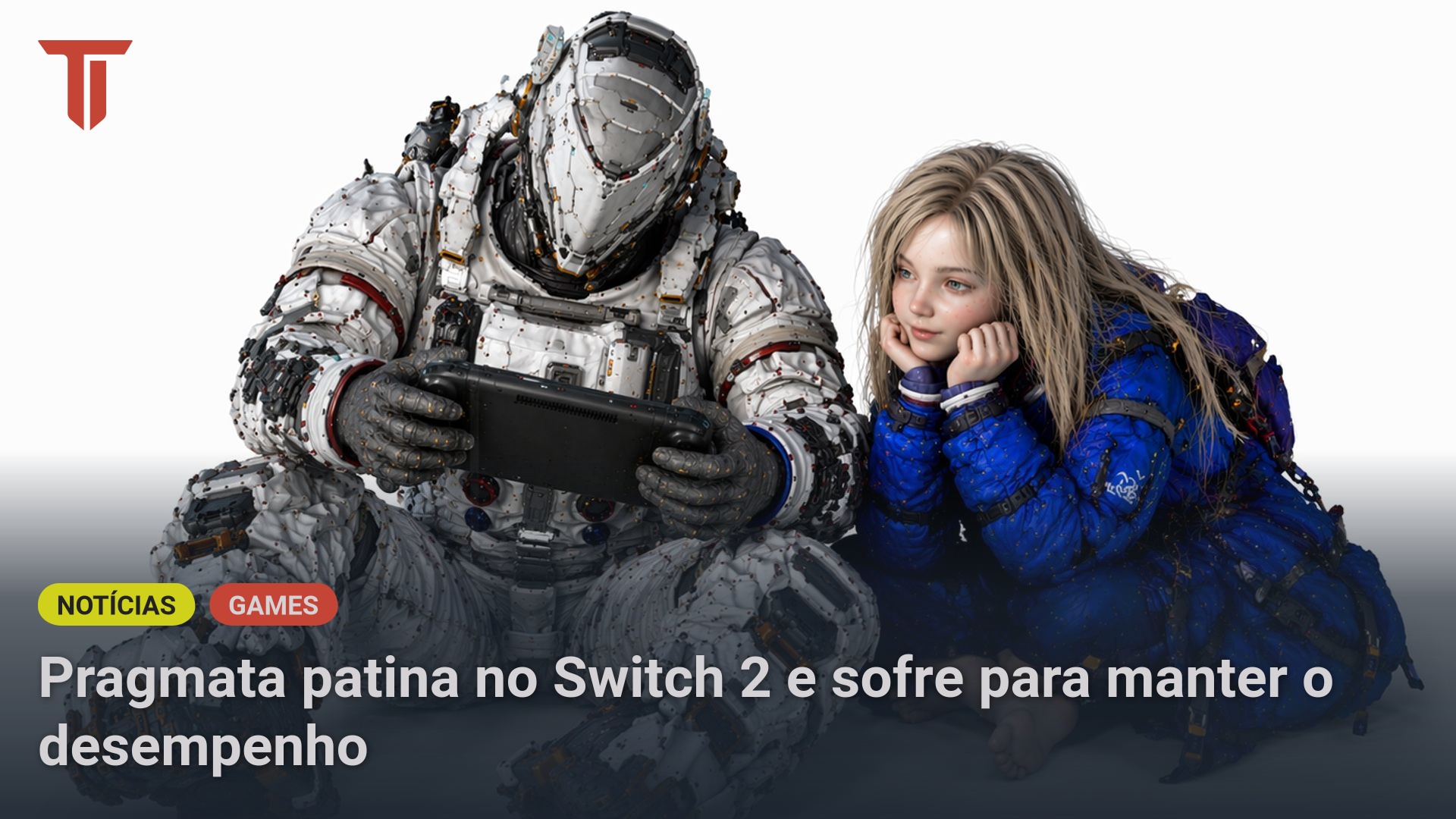 Pragmata patina no Switch 2 e sofre para manter o desempenho