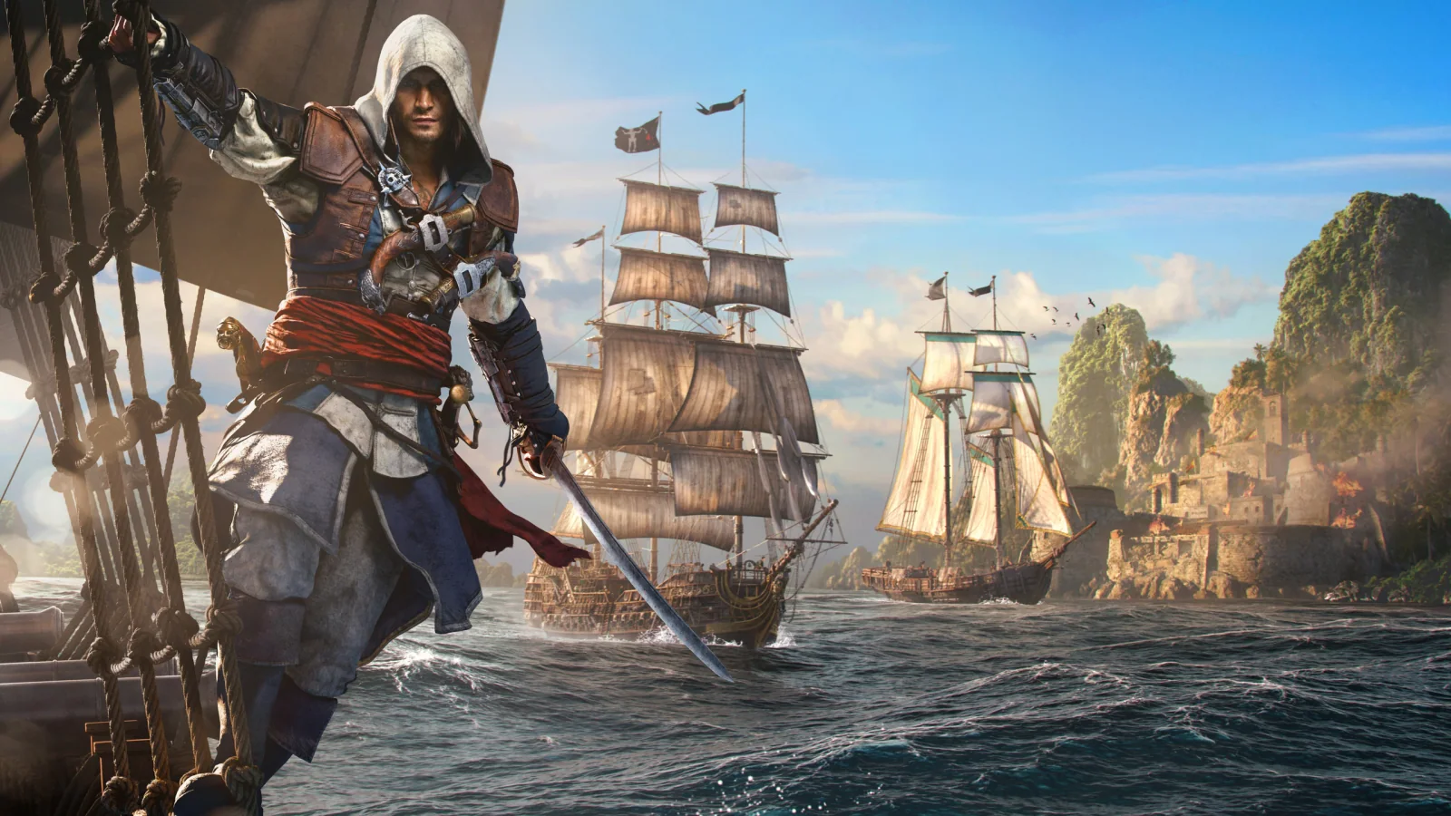 Assassin's Creed Black Flag Resynced — Ubisoft abandona discurso de
que microtransações deixam
jogos “mais divertidos”