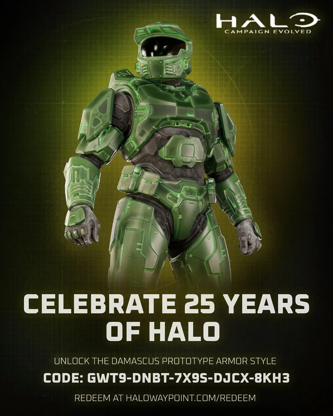 Halo libera armadura gratuita para celebrar 25 anos da franquia
