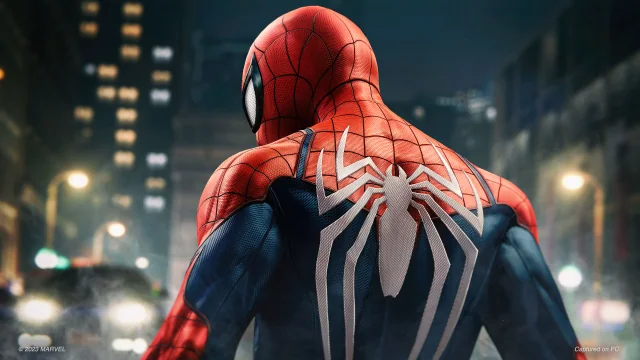 Jogos da Insomniac serviram de referência para as cenas de ação 
de Homem-Aranha: Um Novo Dia