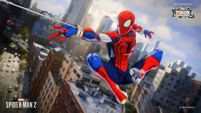 Marvel’s Spider-Man 2 recebe 
PSSR 2 no PS5 Pro e novo traje 
de Homem-Aranha: Um Novo Dia