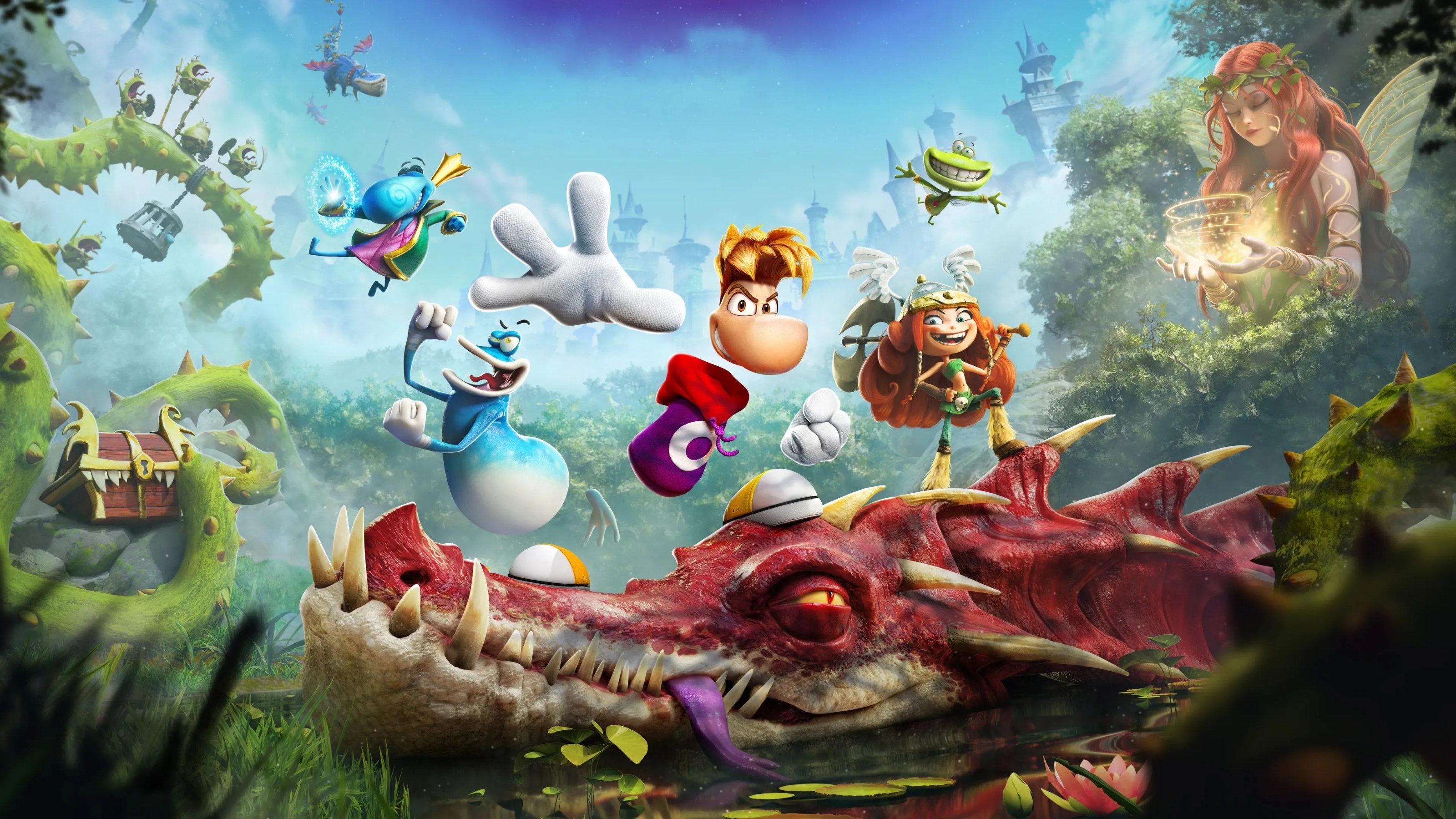 Rayman Legends Retold estreia em 1º de outubro com coop 
em 4 jogadores